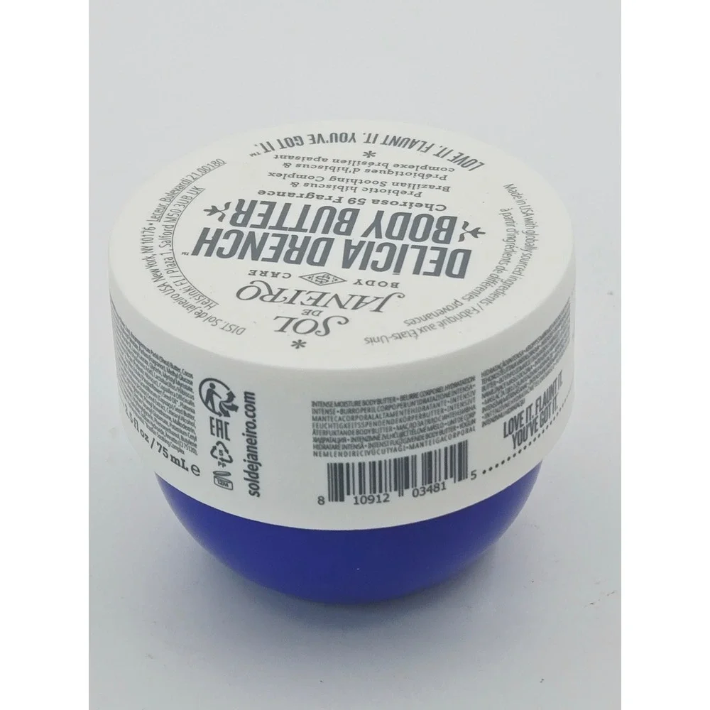 Sol de Janeiro Delicia Drench Body Butter Cheirosa 59 Fragrance 2.5oz 75ml Jar